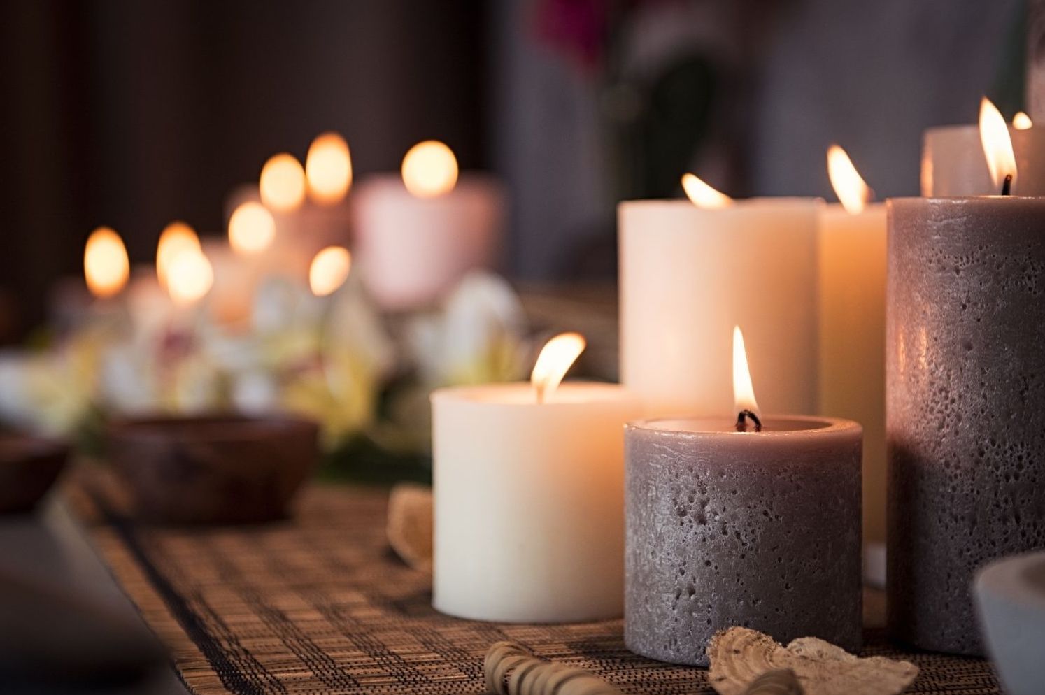 Candles sitting on a table | Bala Bay Inn